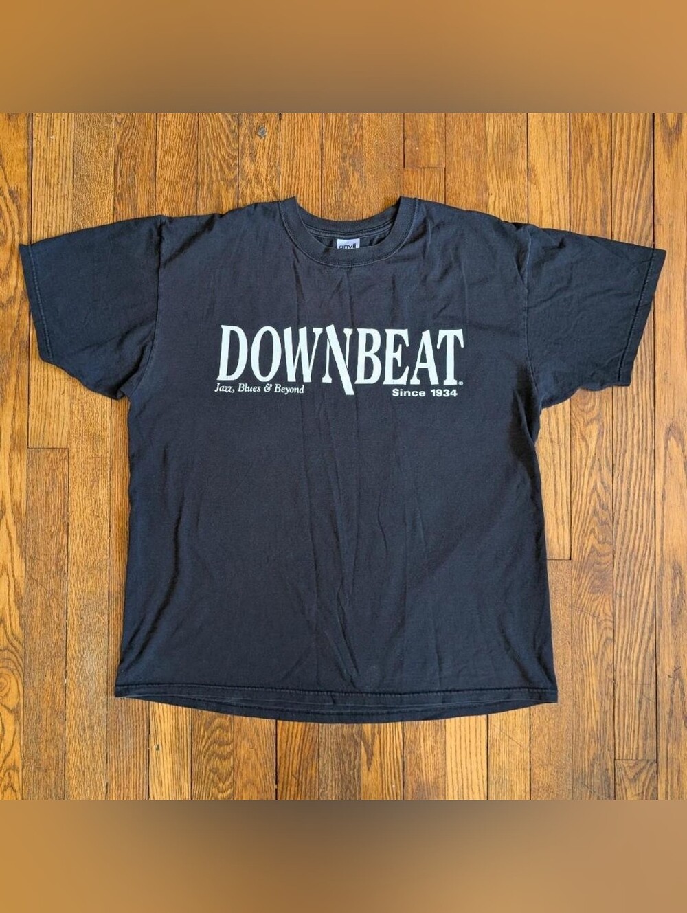 Vintage 90's Y2k Downbeat Jazz Blues Magazine Count Basie Graphic T-shirt